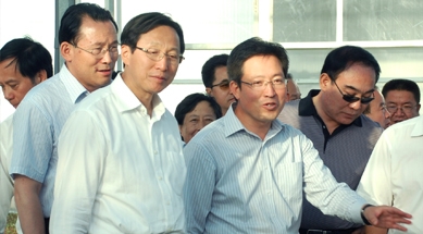 農業(yè)農村部黨組書記、部長韓長賦視察我公司